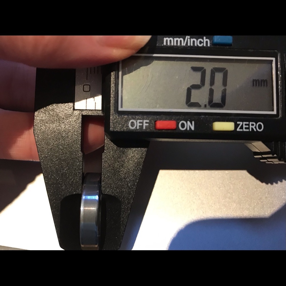 JVL Tungsten Ring Size 9 - Picture 15 of 16